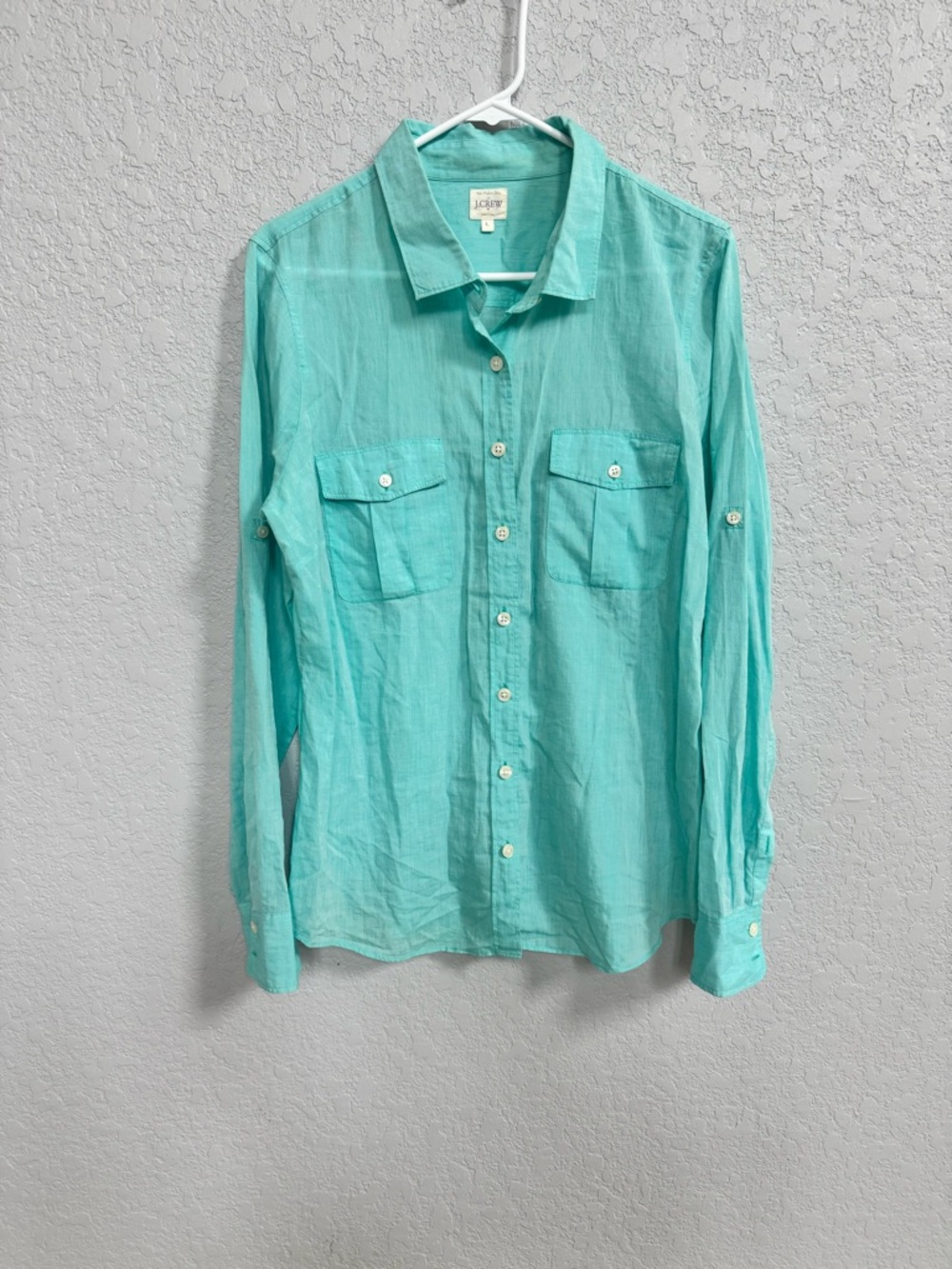 J.crew The Perfect Shirt  Size Large